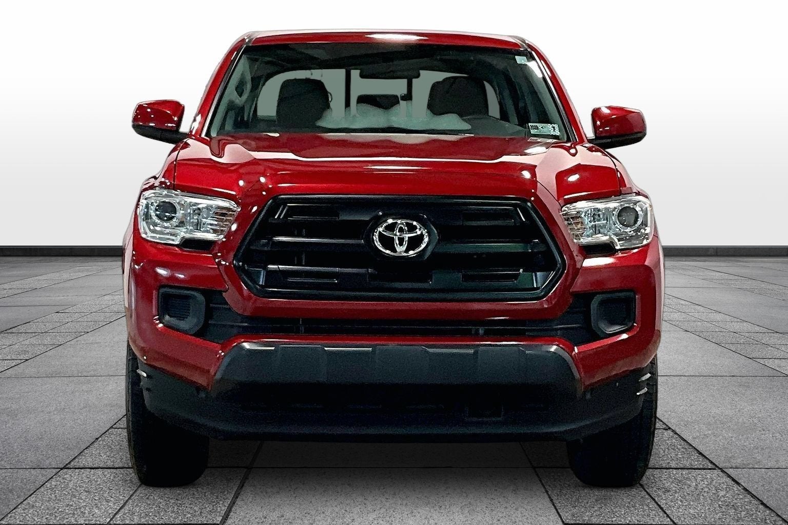 2017 Toyota Tacoma — rear three-quarter view