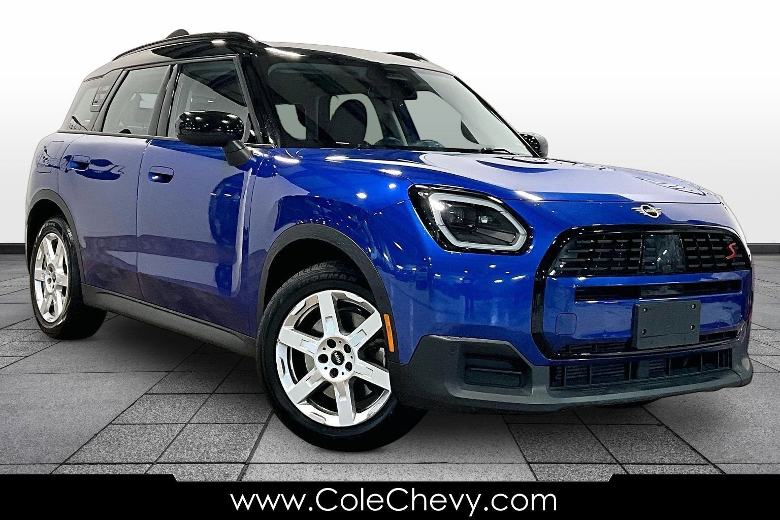 2025 MINI Countryman S in Blue — front three-quarter view